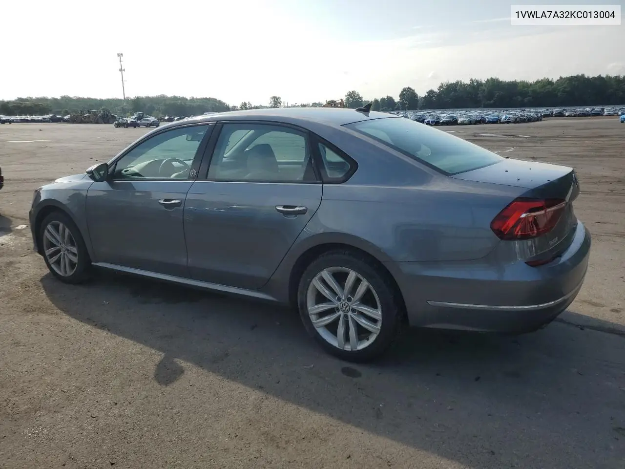 2019 Volkswagen Passat Wolfsburg VIN: 1VWLA7A32KC013004 Lot: 62879905