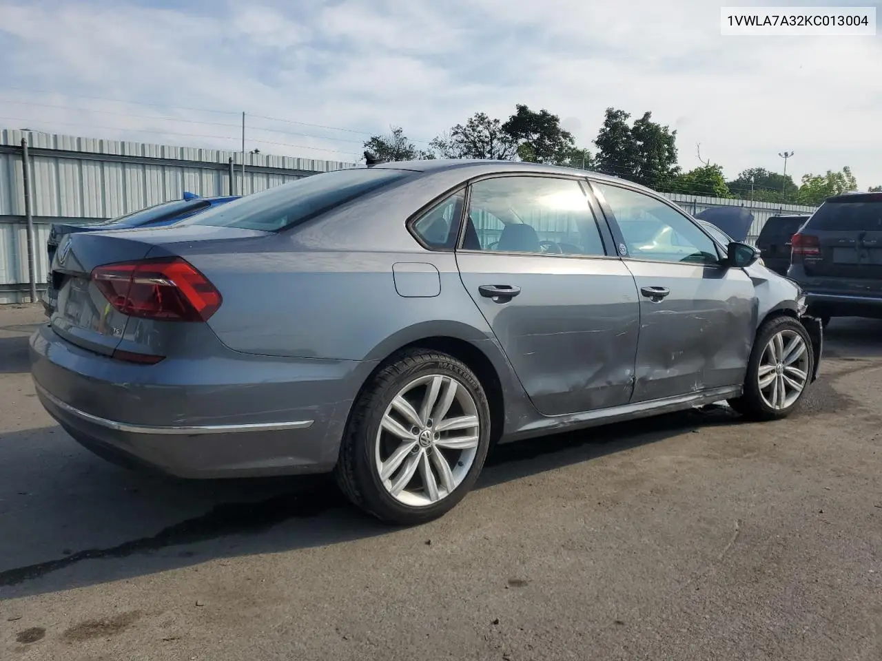 2019 Volkswagen Passat Wolfsburg VIN: 1VWLA7A32KC013004 Lot: 62879905