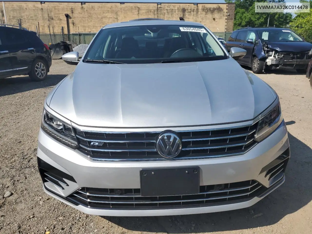 2019 Volkswagen Passat Se R-Line VIN: 1VWMA7A32KC014478 Lot: 63054045