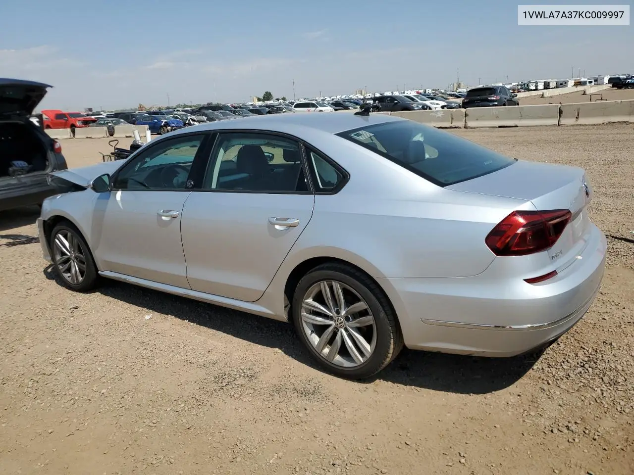 2019 Volkswagen Passat Wolfsburg VIN: 1VWLA7A37KC009997 Lot: 65456425