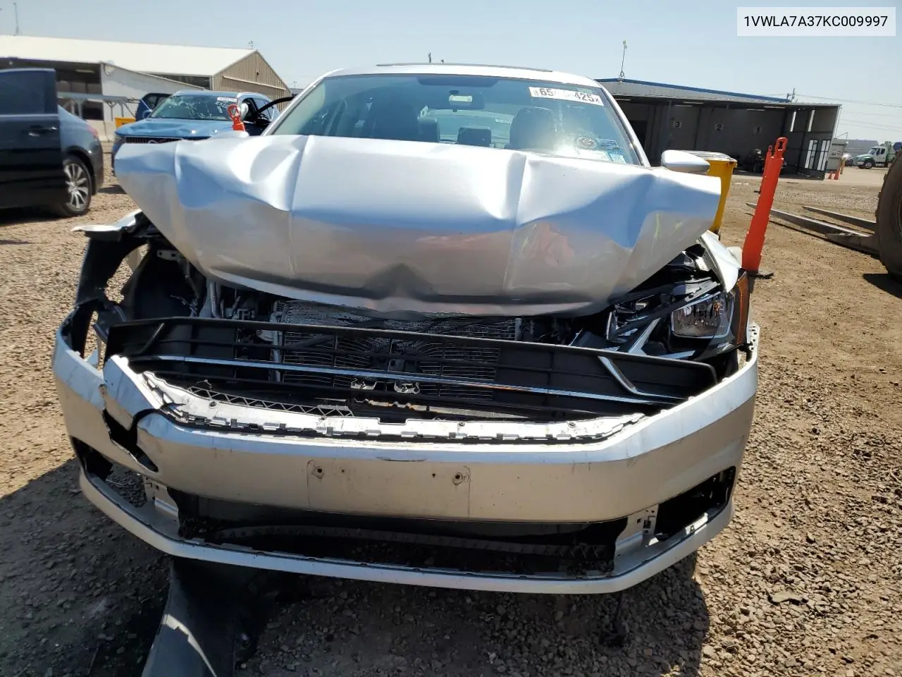 2019 Volkswagen Passat Wolfsburg VIN: 1VWLA7A37KC009997 Lot: 65456425