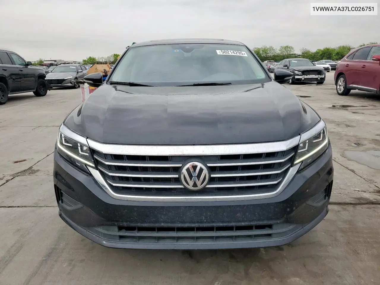 2020 Volkswagen Passat Se VIN: 1VWWA7A37LC026751 Lot: 50214295