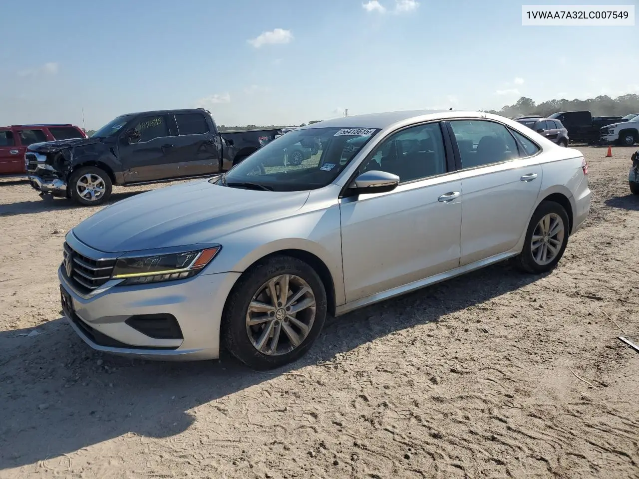 2020 Volkswagen Passat S VIN: 1VWAA7A32LC007549 Lot: 56415615
