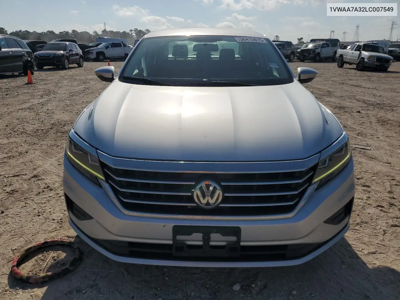 2020 Volkswagen Passat S VIN: 1VWAA7A32LC007549 Lot: 56415615