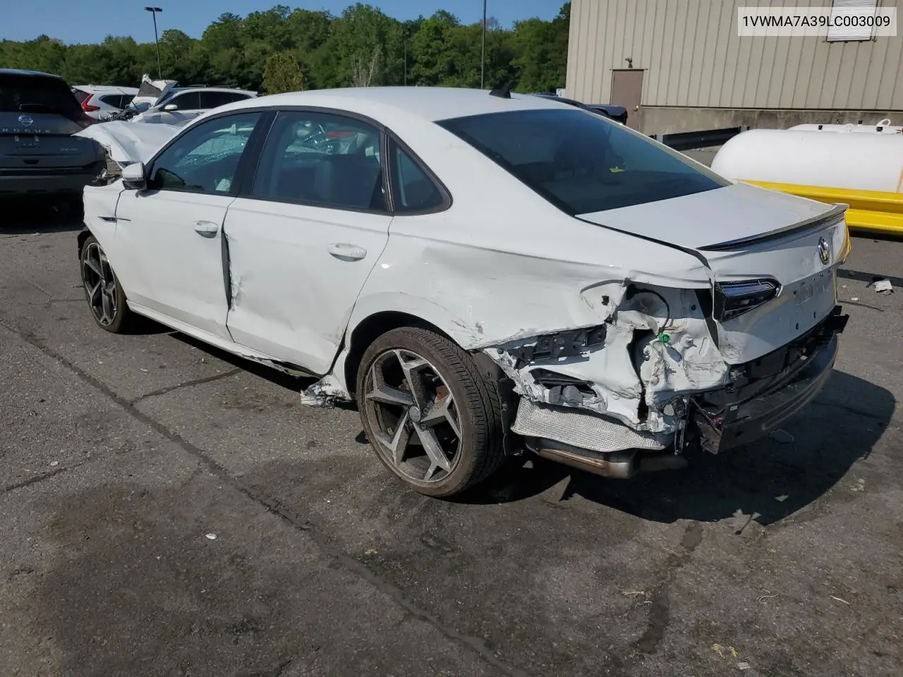 2020 Volkswagen Passat R-Line VIN: 1VWMA7A39LC003009 Lot: 58955305
