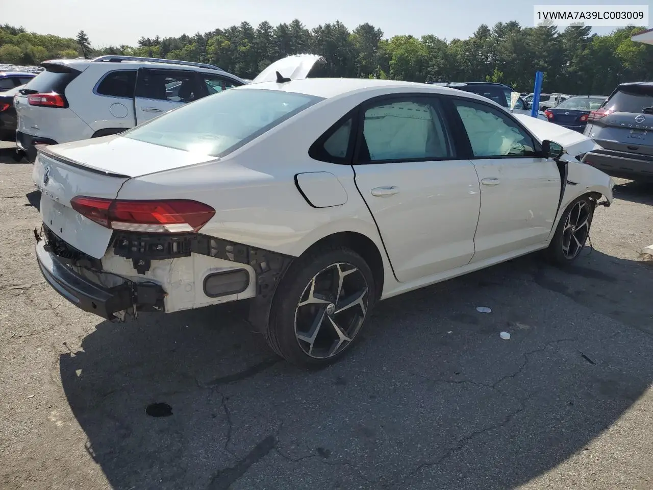 2020 Volkswagen Passat R-Line VIN: 1VWMA7A39LC003009 Lot: 58955305