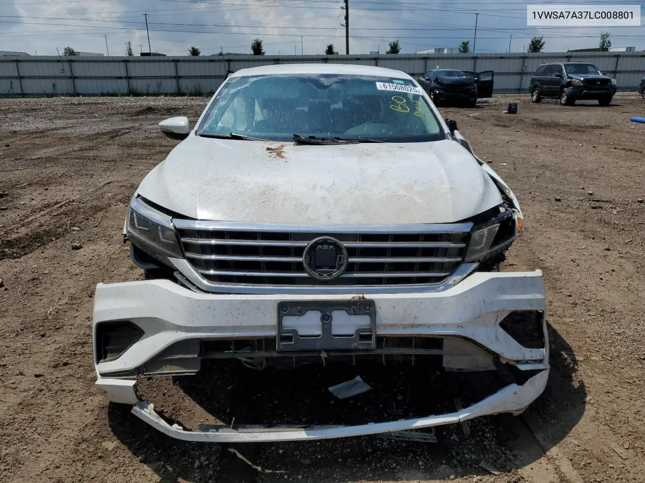 2020 Volkswagen Passat Se VIN: 1VWSA7A37LC008801 Lot: 61508025