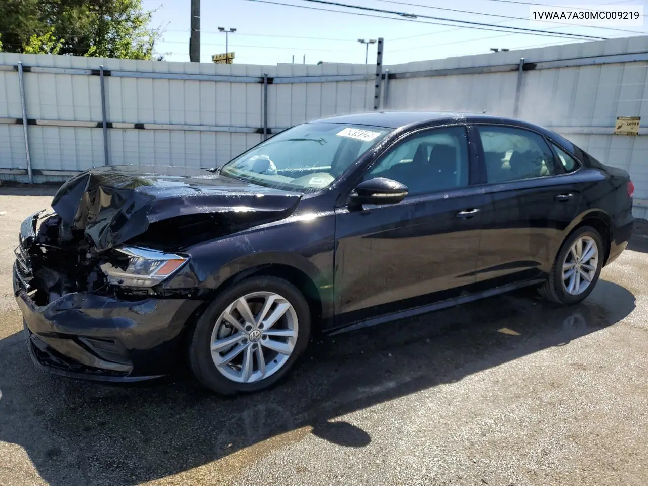 2021 Volkswagen Passat S VIN: 1VWAA7A30MC009219 Lot: 52414125