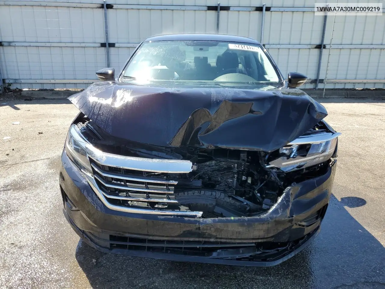 2021 Volkswagen Passat S VIN: 1VWAA7A30MC009219 Lot: 52414125