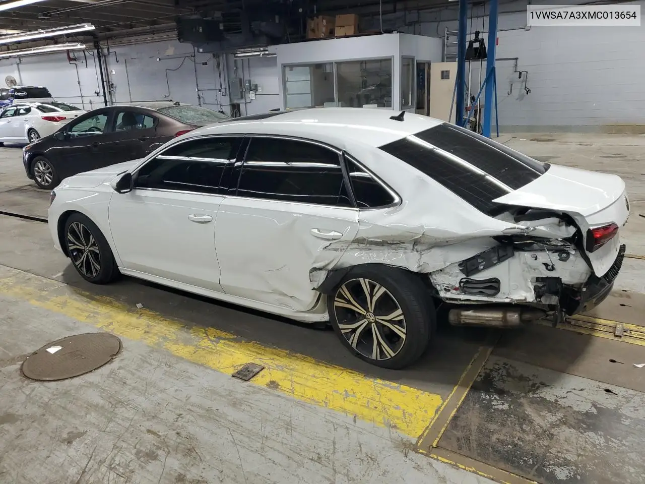 2021 Volkswagen Passat Se VIN: 1VWSA7A3XMC013654 Lot: 62854325