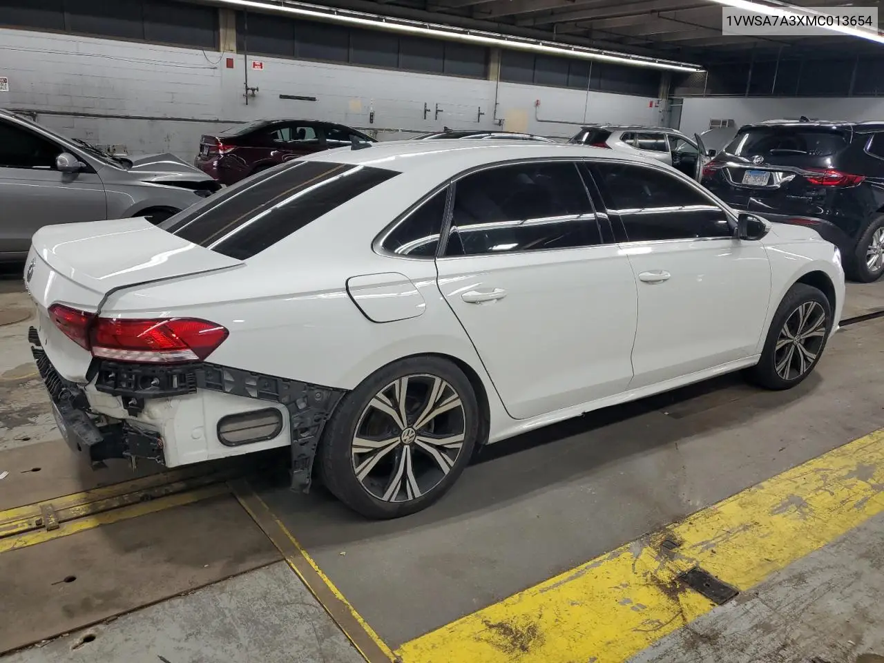 2021 Volkswagen Passat Se VIN: 1VWSA7A3XMC013654 Lot: 62854325