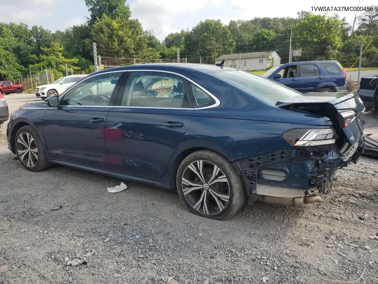 2021 Volkswagen Passat Se VIN: 1VWSA7A37MC000456 Lot: 65911905