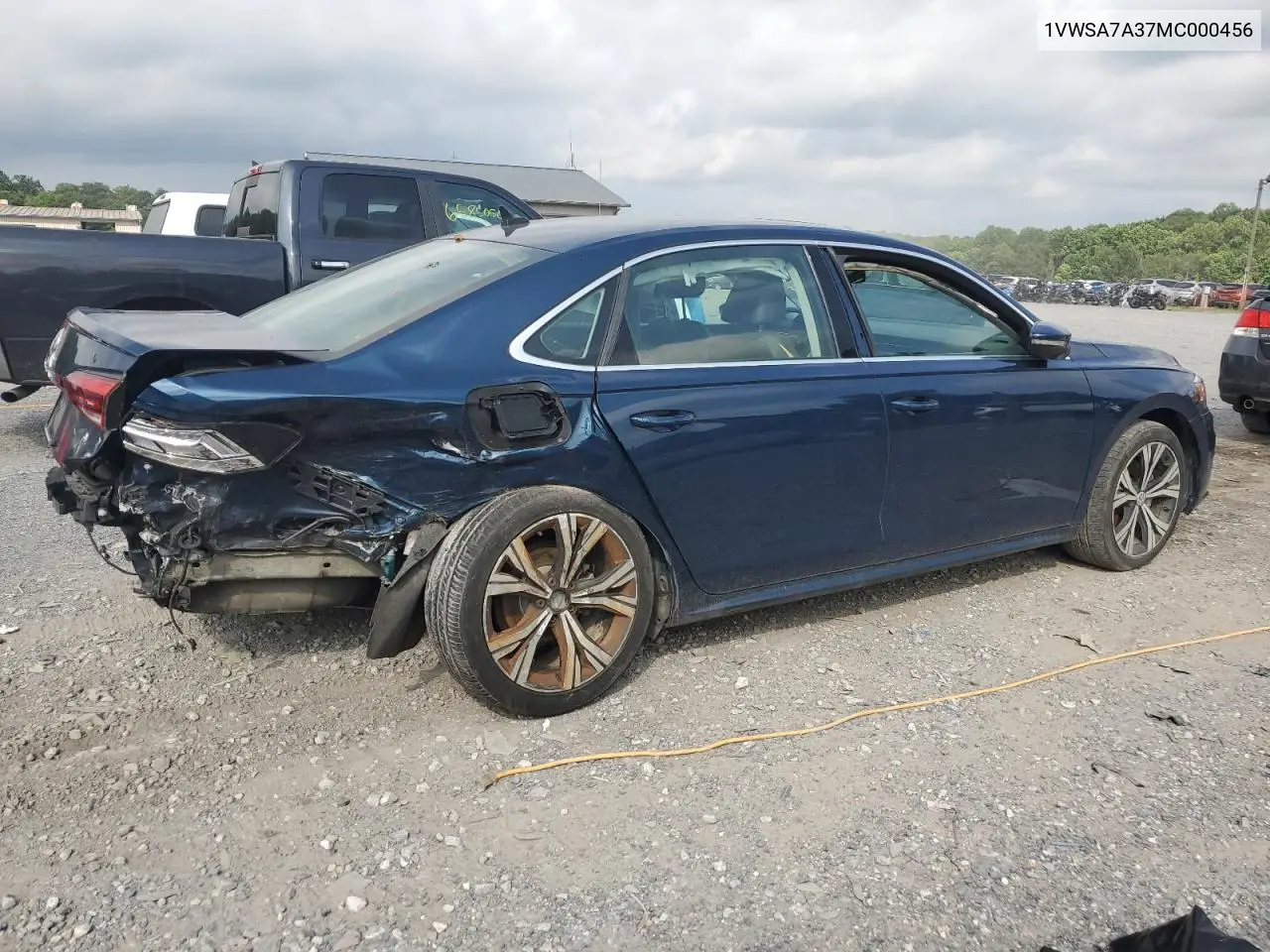 2021 Volkswagen Passat Se VIN: 1VWSA7A37MC000456 Lot: 65911905