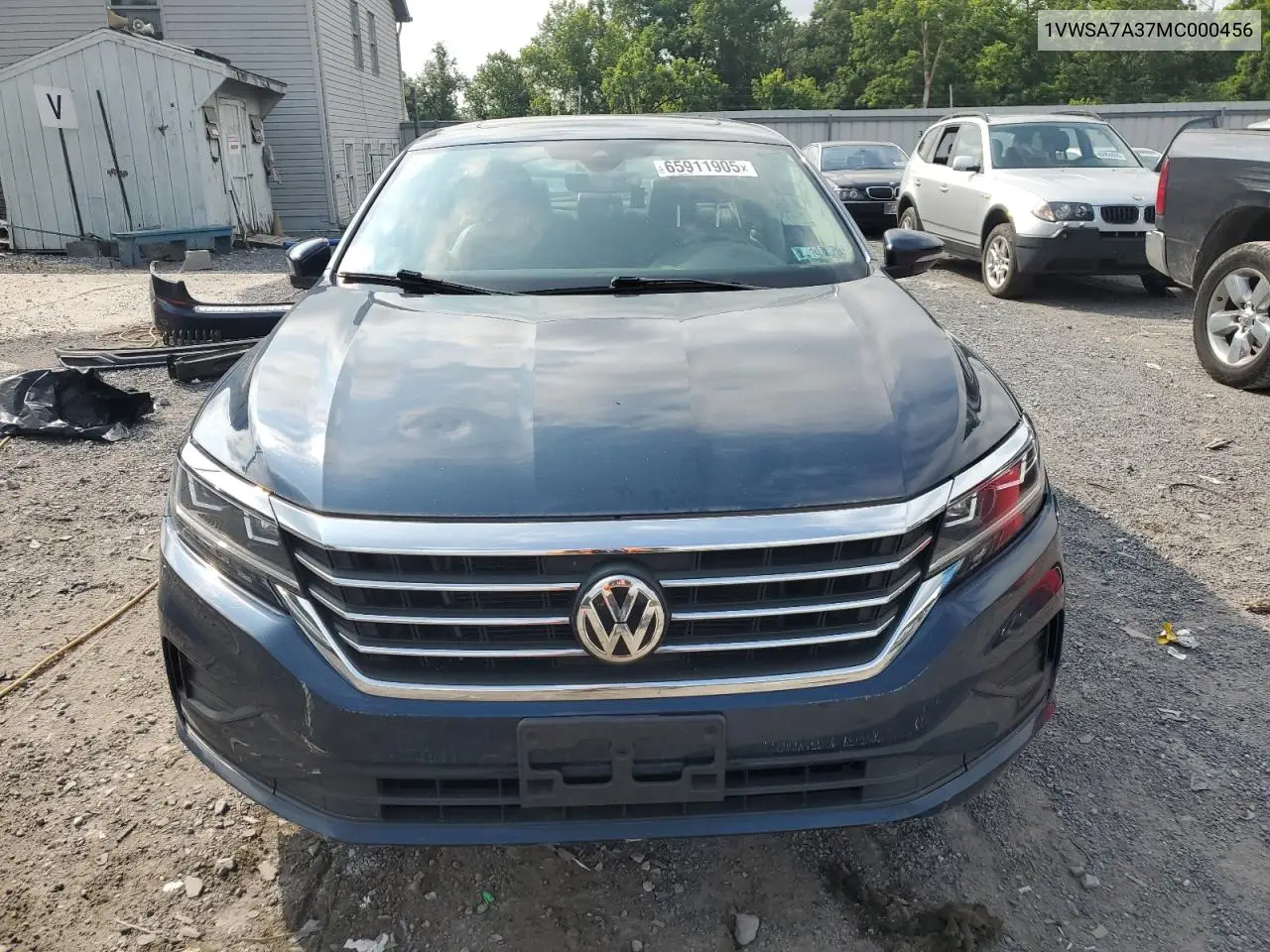 2021 Volkswagen Passat Se VIN: 1VWSA7A37MC000456 Lot: 65911905