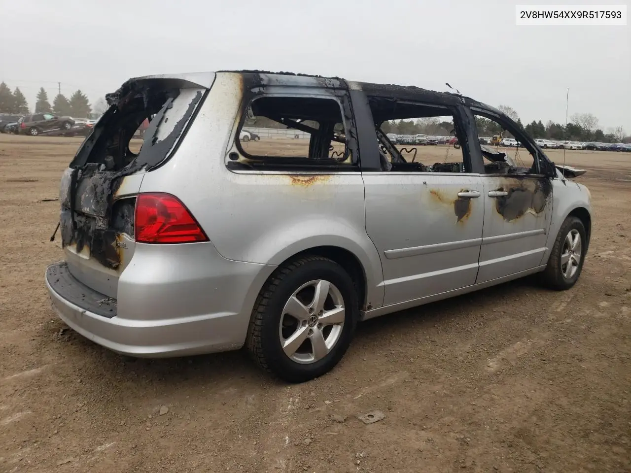 2009 Volkswagen Routan Sel VIN: 2V8HW54XX9R517593 Lot: 51487145