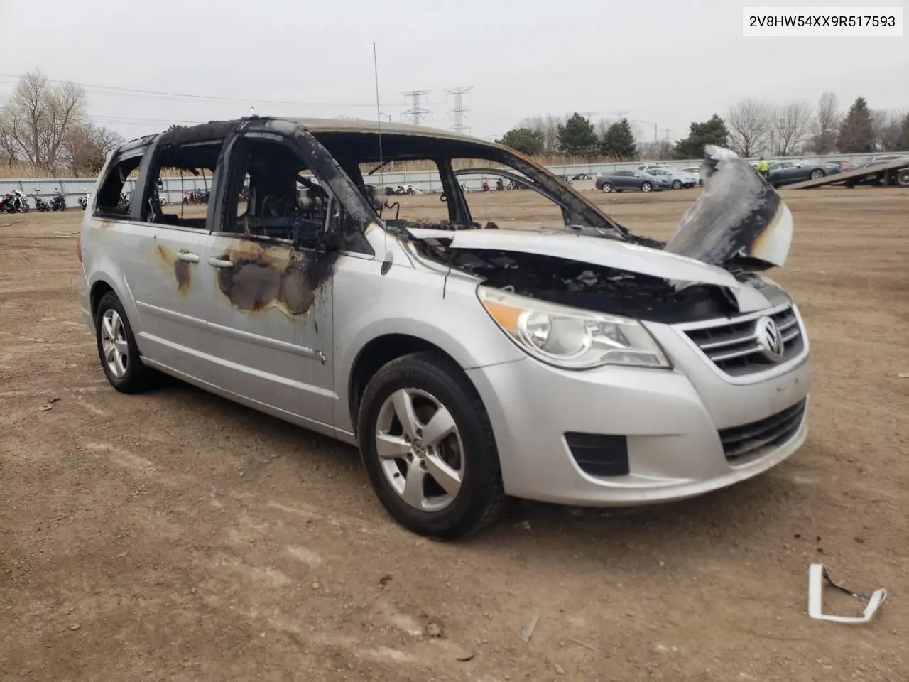 2009 Volkswagen Routan Sel VIN: 2V8HW54XX9R517593 Lot: 51487145