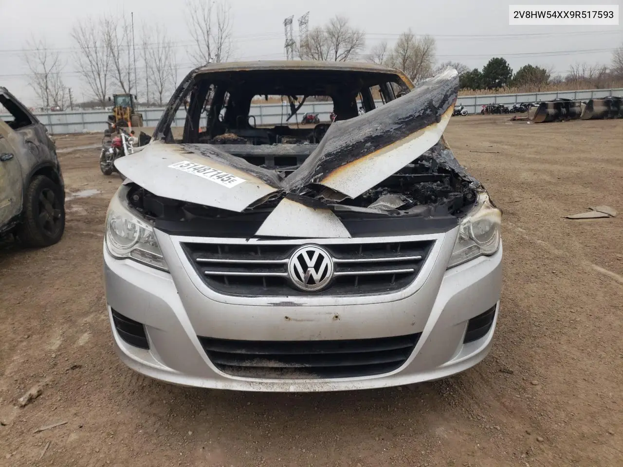 2009 Volkswagen Routan Sel VIN: 2V8HW54XX9R517593 Lot: 51487145