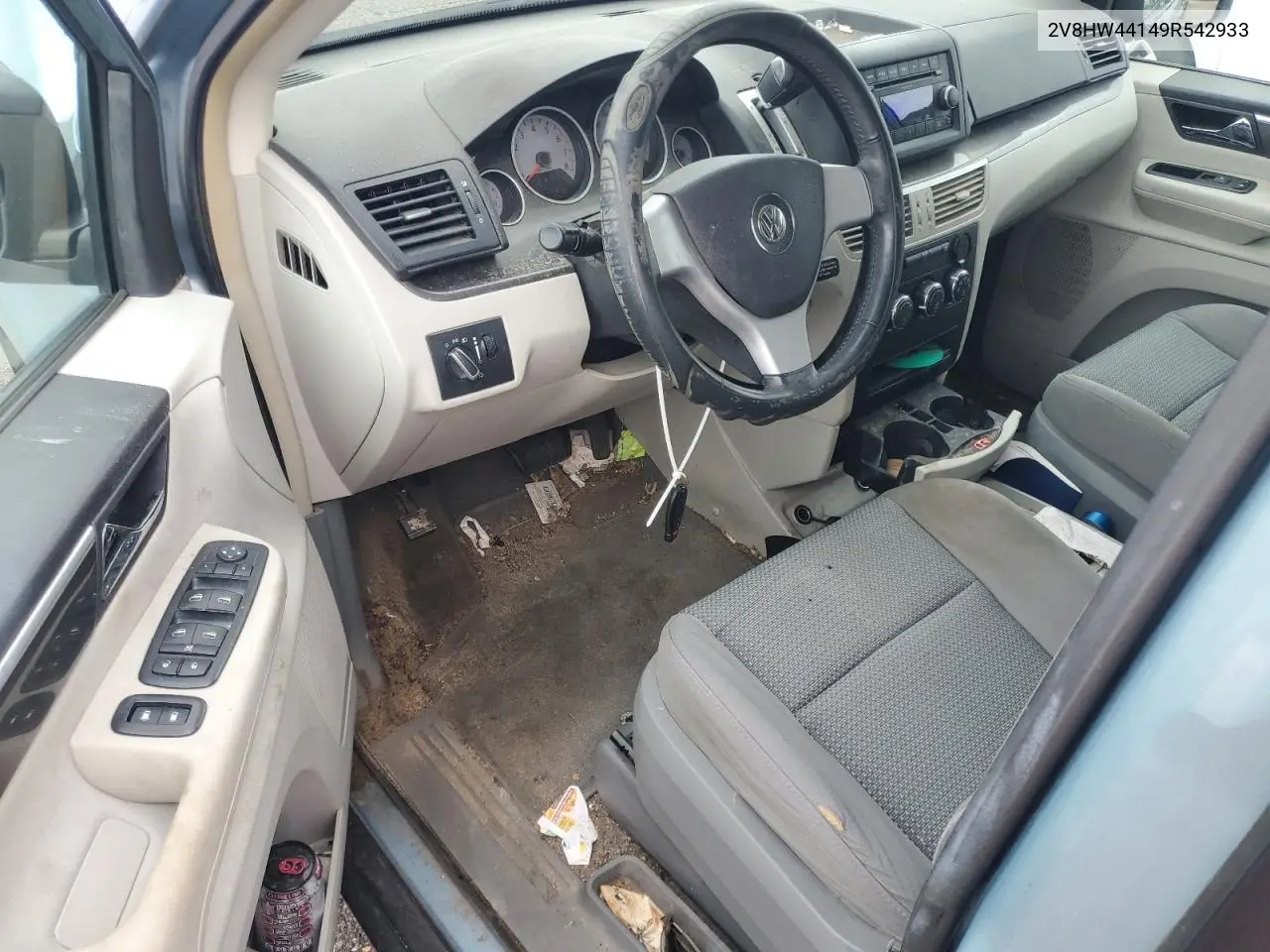 2009 Volkswagen Routan S VIN: 2V8HW44149R542933 Lot: 59342275