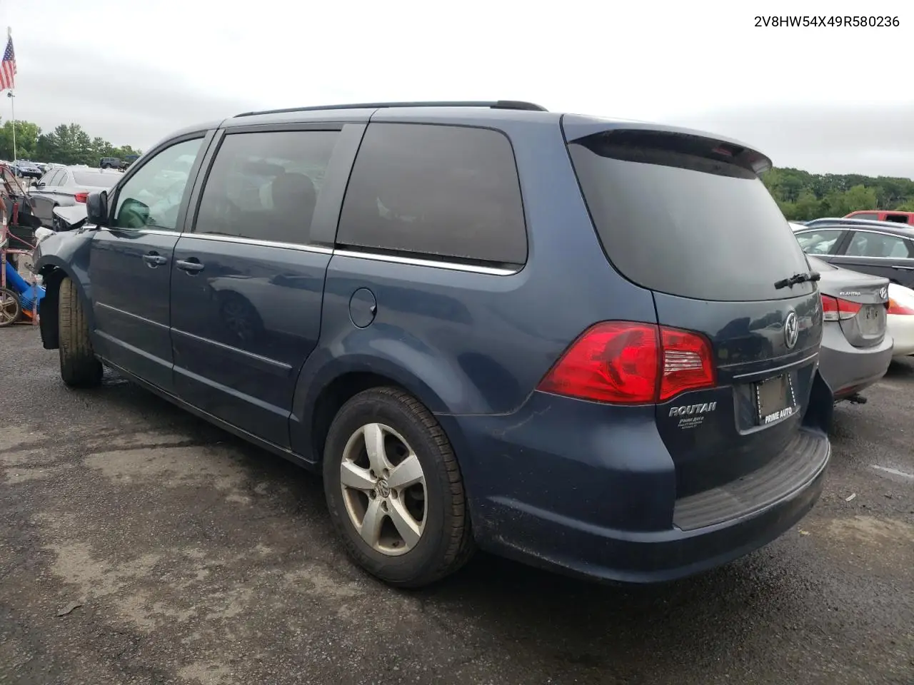 2009 Volkswagen Routan Sel VIN: 2V8HW54X49R580236 Lot: 61033465