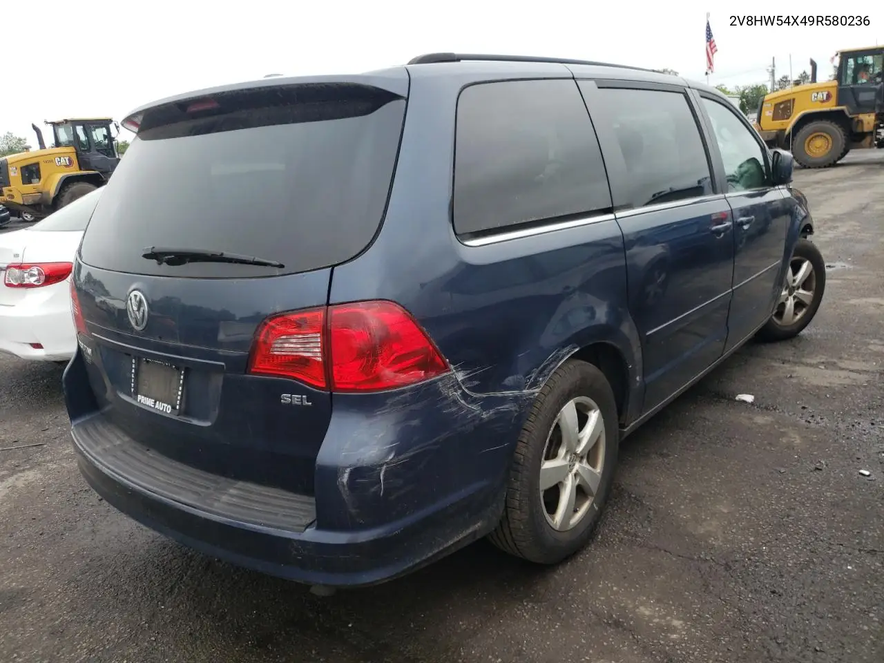 2009 Volkswagen Routan Sel VIN: 2V8HW54X49R580236 Lot: 61033465