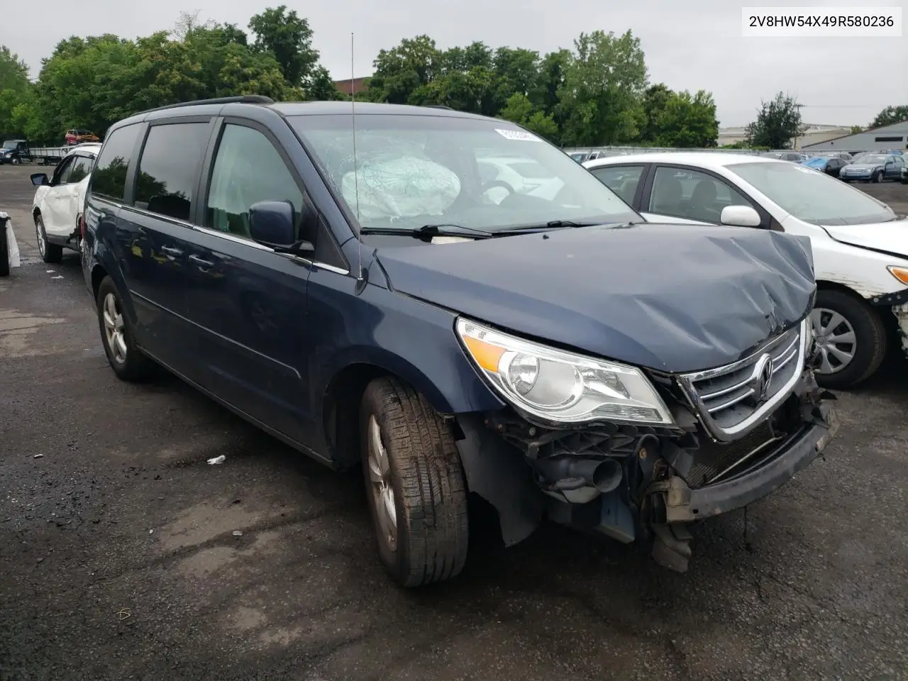 2009 Volkswagen Routan Sel VIN: 2V8HW54X49R580236 Lot: 61033465