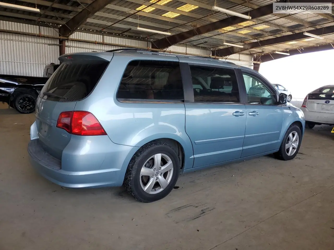 2009 Volkswagen Routan Sel VIN: 2V8HW54X29R608289 Lot: 62411015