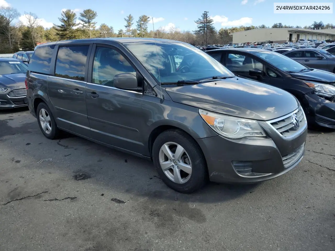 2010 Volkswagen Routan Sel VIN: 2V4RW5DX7AR424296 Lot: 47388935