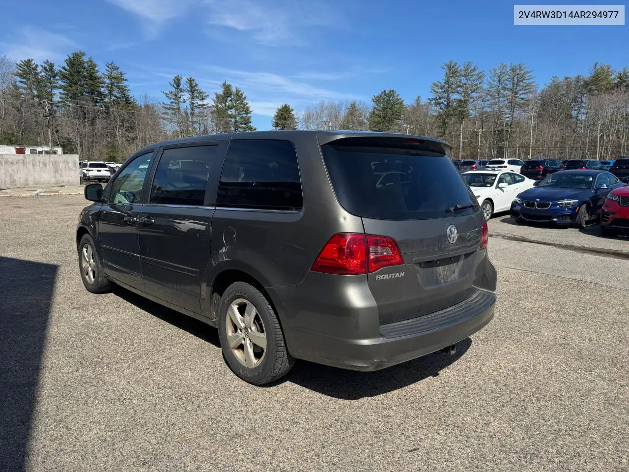 2010 Volkswagen Routan Se VIN: 2V4RW3D14AR294977 Lot: 51665785