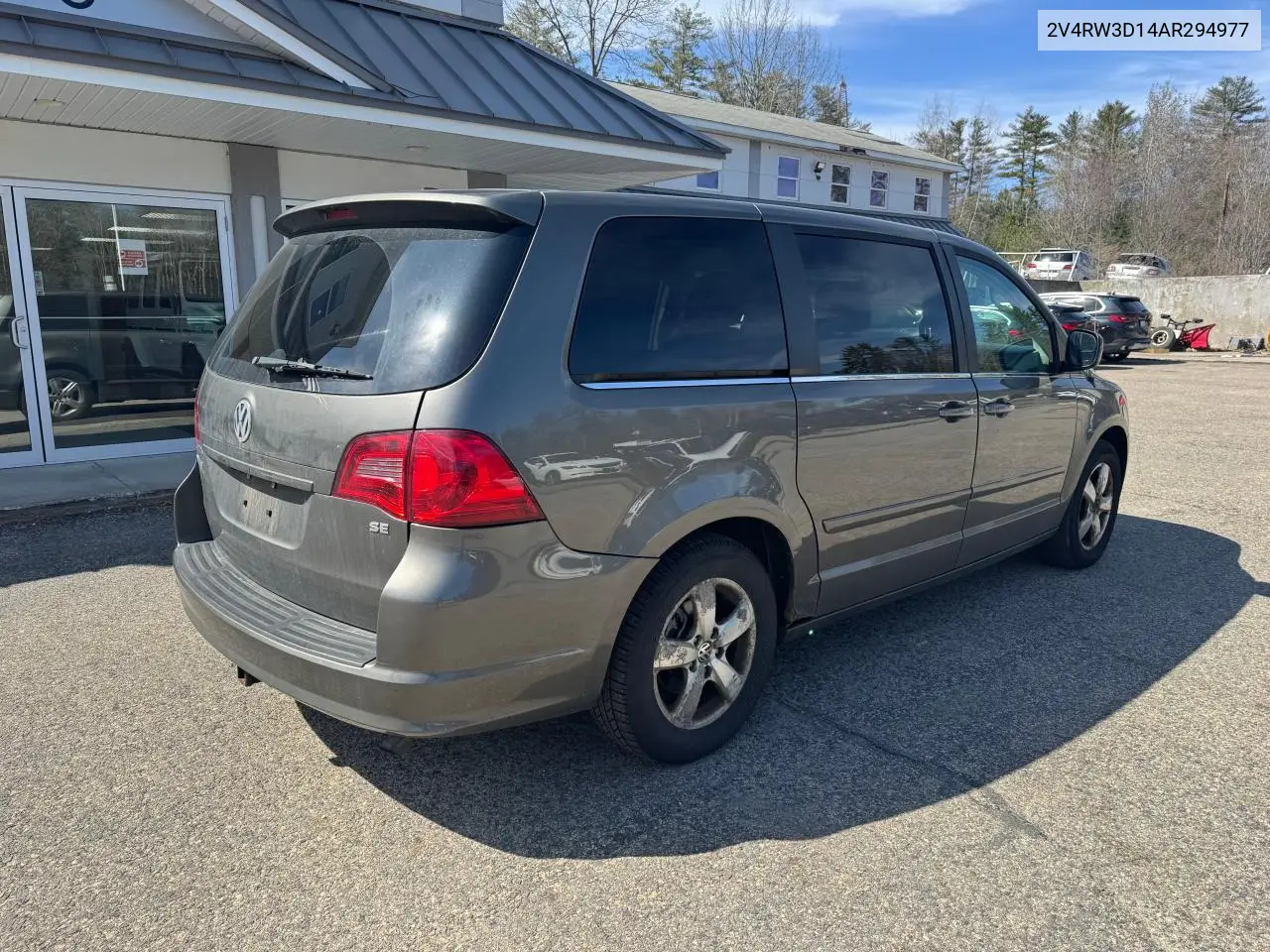 2010 Volkswagen Routan Se VIN: 2V4RW3D14AR294977 Lot: 51665785