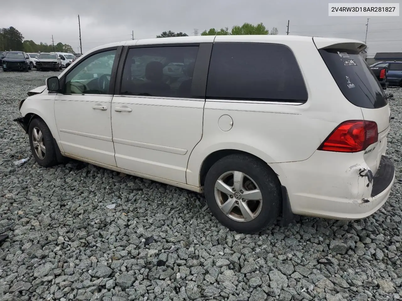 2010 Volkswagen Routan Se VIN: 2V4RW3D18AR281827 Lot: 52682305