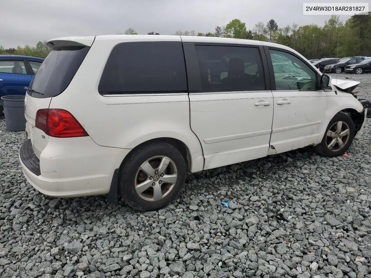 2010 Volkswagen Routan Se VIN: 2V4RW3D18AR281827 Lot: 52682305