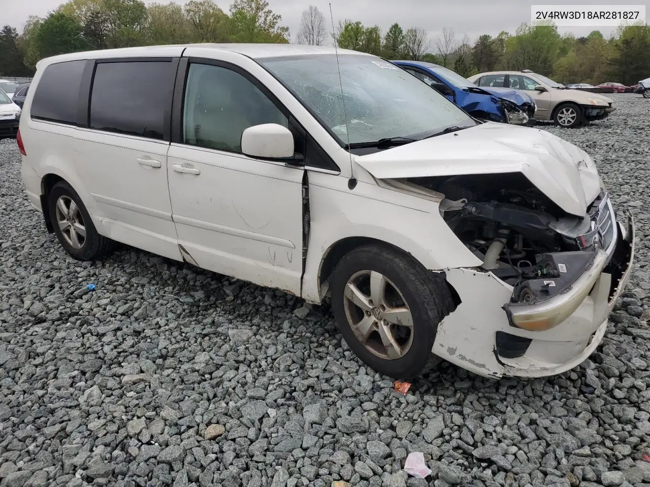 2010 Volkswagen Routan Se VIN: 2V4RW3D18AR281827 Lot: 52682305