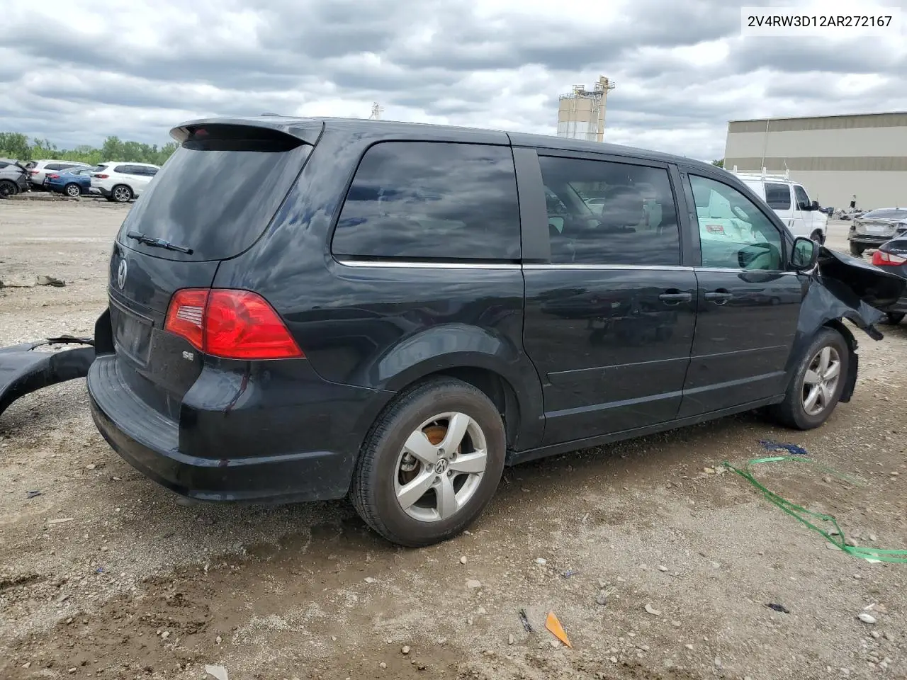 2010 Volkswagen Routan Se VIN: 2V4RW3D12AR272167 Lot: 57442985