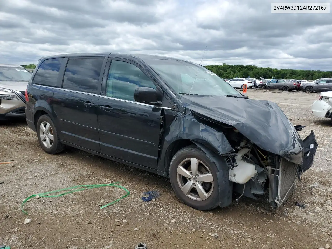 2010 Volkswagen Routan Se VIN: 2V4RW3D12AR272167 Lot: 57442985