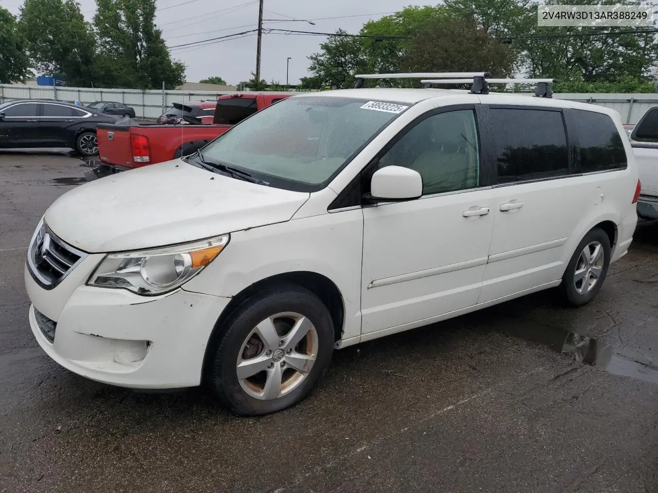 2010 Volkswagen Routan Se VIN: 2V4RW3D13AR388249 Lot: 58933225