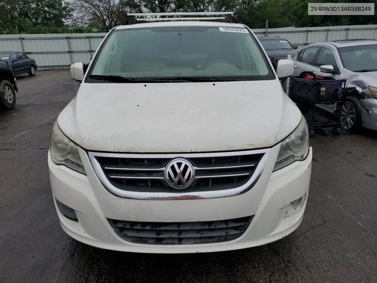 2010 Volkswagen Routan Se VIN: 2V4RW3D13AR388249 Lot: 58933225