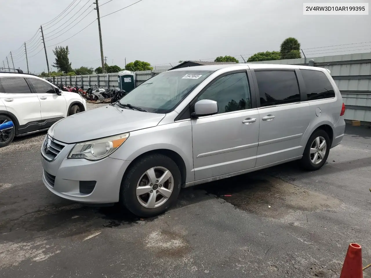 2010 Volkswagen Routan Se VIN: 2V4RW3D10AR199395 Lot: 59429845