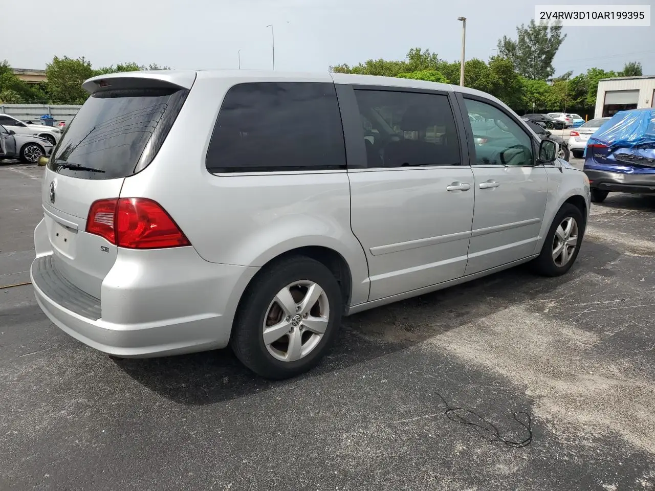 2010 Volkswagen Routan Se VIN: 2V4RW3D10AR199395 Lot: 59429845