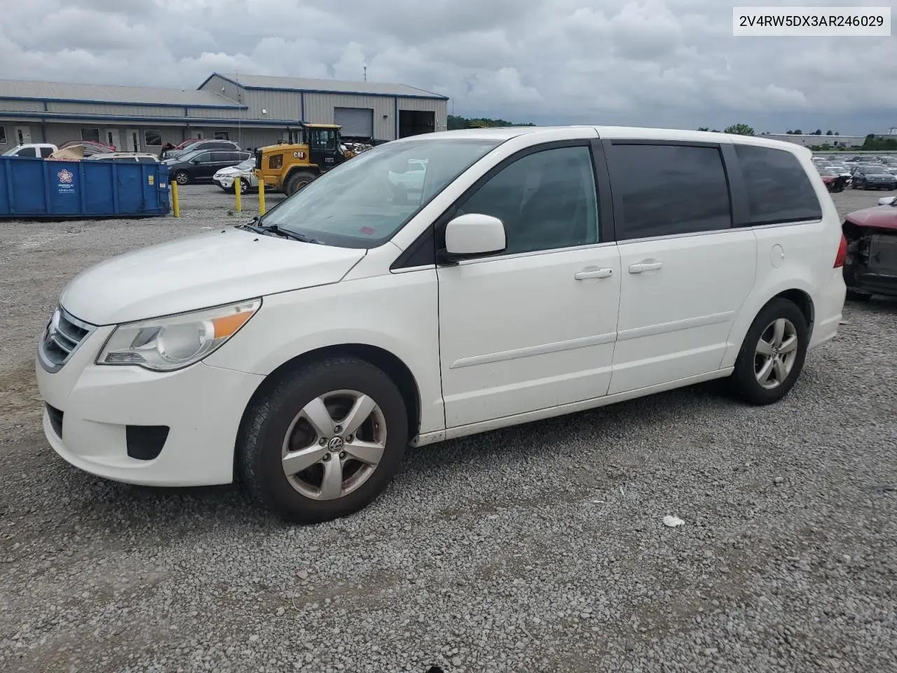 2010 Volkswagen Routan Sel VIN: 2V4RW5DX3AR246029 Lot: 59893495