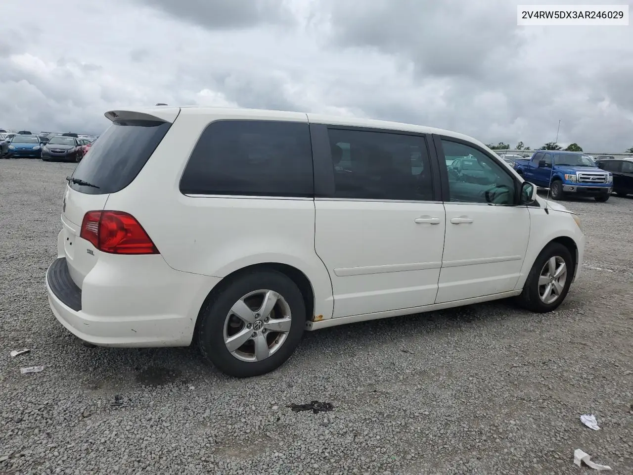 2010 Volkswagen Routan Sel VIN: 2V4RW5DX3AR246029 Lot: 59893495