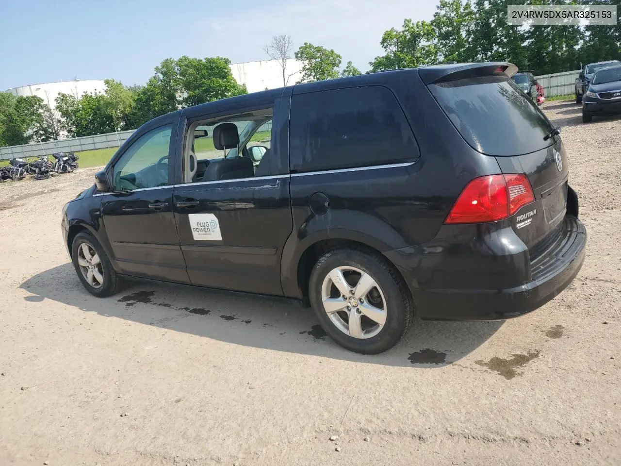 2010 Volkswagen Routan Sel VIN: 2V4RW5DX5AR325153 Lot: 60032735