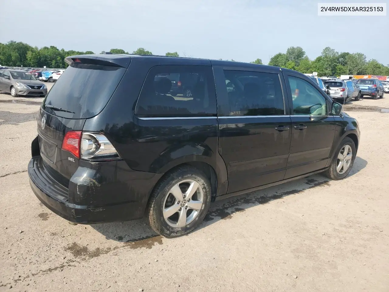 2010 Volkswagen Routan Sel VIN: 2V4RW5DX5AR325153 Lot: 60032735
