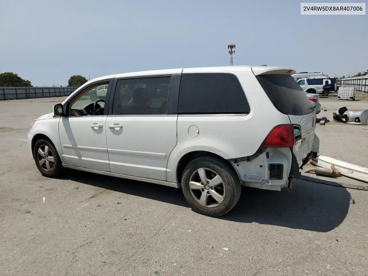 2010 Volkswagen Routan Sel VIN: 2V4RW5DX8AR407006 Lot: 61575355