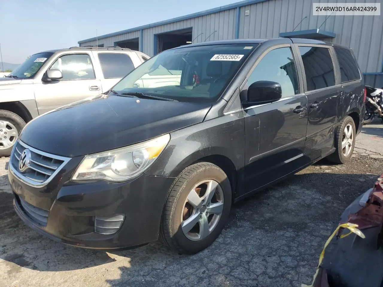 2010 Volkswagen Routan Se VIN: 2V4RW3D16AR424399 Lot: 62552585