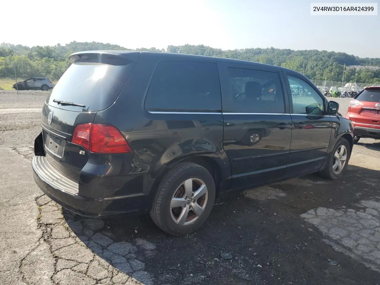 2010 Volkswagen Routan Se VIN: 2V4RW3D16AR424399 Lot: 62552585