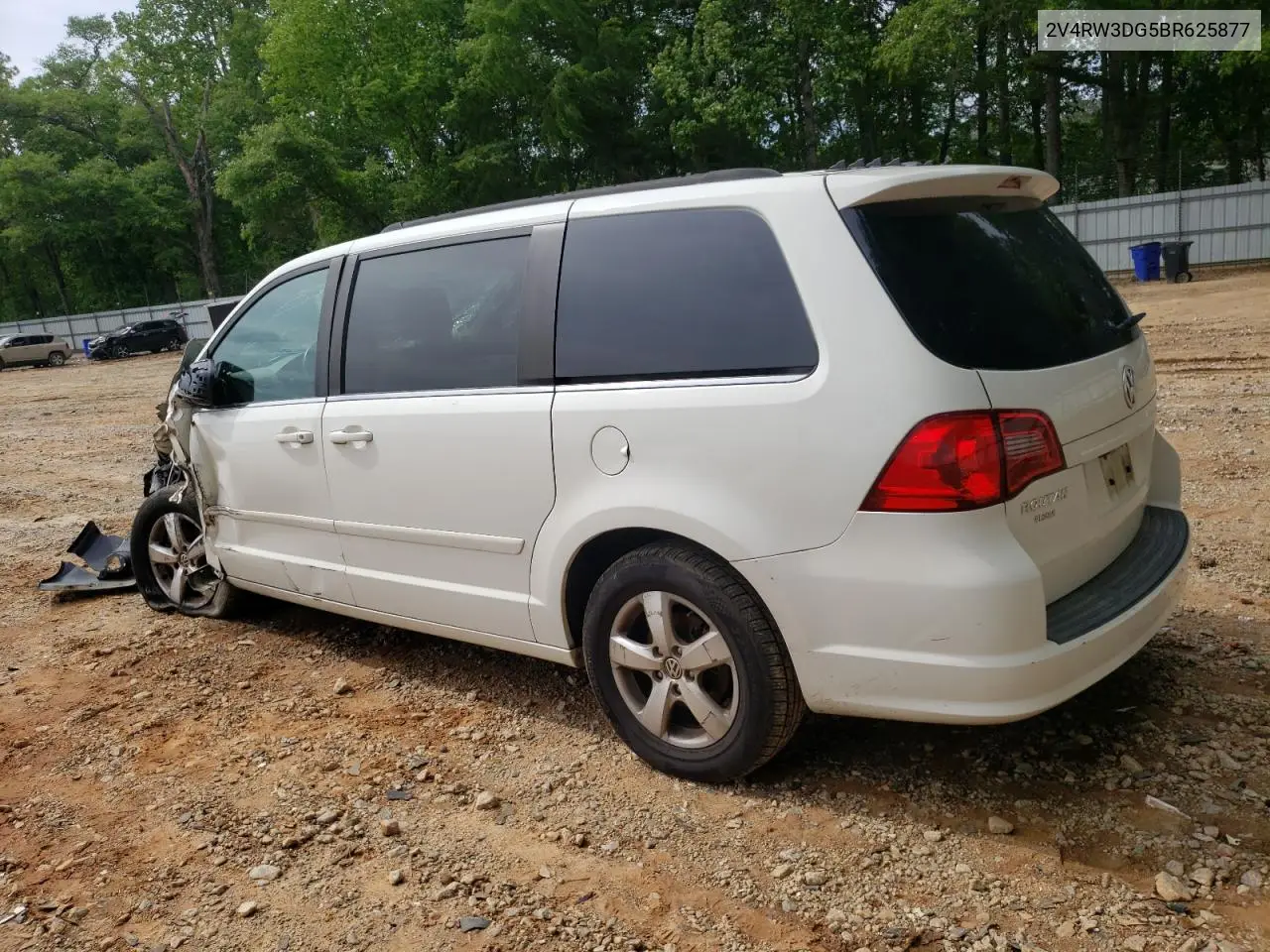 2011 Volkswagen Routan Se VIN: 2V4RW3DG5BR625877 Lot: 55287405