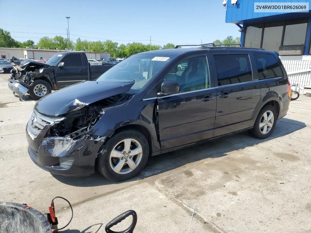 2011 Volkswagen Routan Se VIN: 2V4RW3DG1BR626069 Lot: 59253655