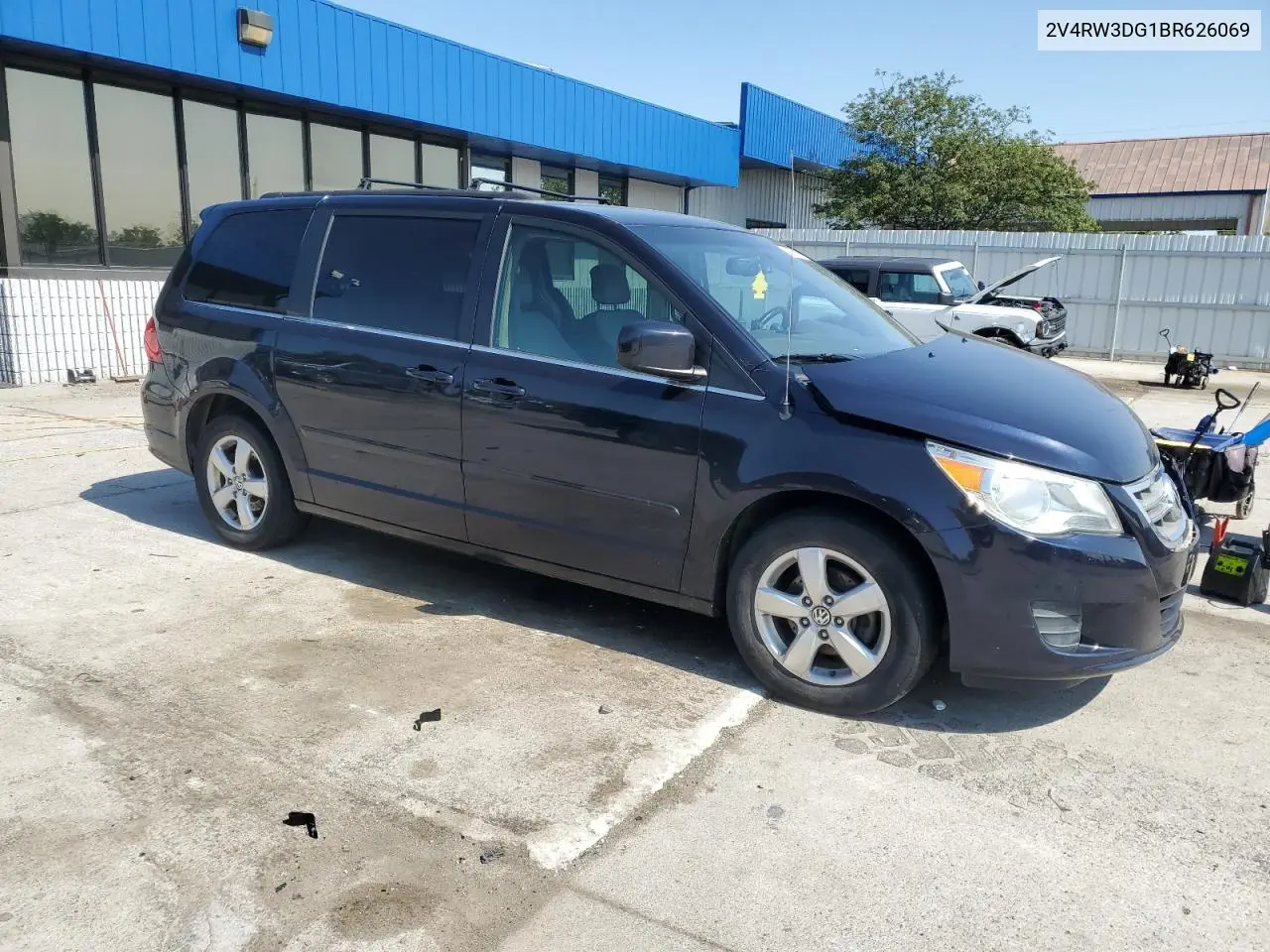 2011 Volkswagen Routan Se VIN: 2V4RW3DG1BR626069 Lot: 59253655
