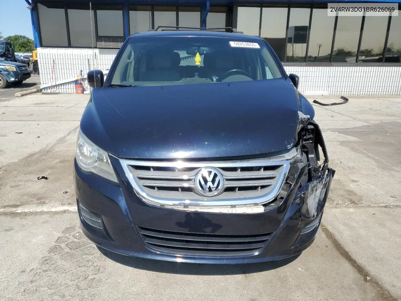 2011 Volkswagen Routan Se VIN: 2V4RW3DG1BR626069 Lot: 59253655