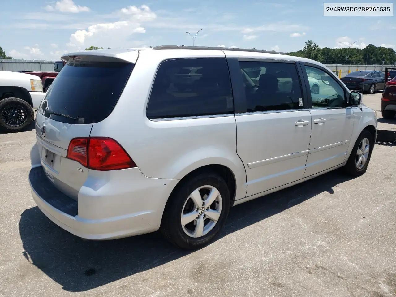 2011 Volkswagen Routan Se VIN: 2V4RW3DG2BR766535 Lot: 62953345